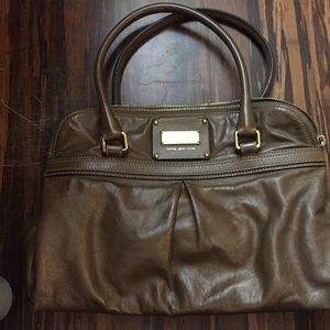 Brown leather large Marc Jacobs bag